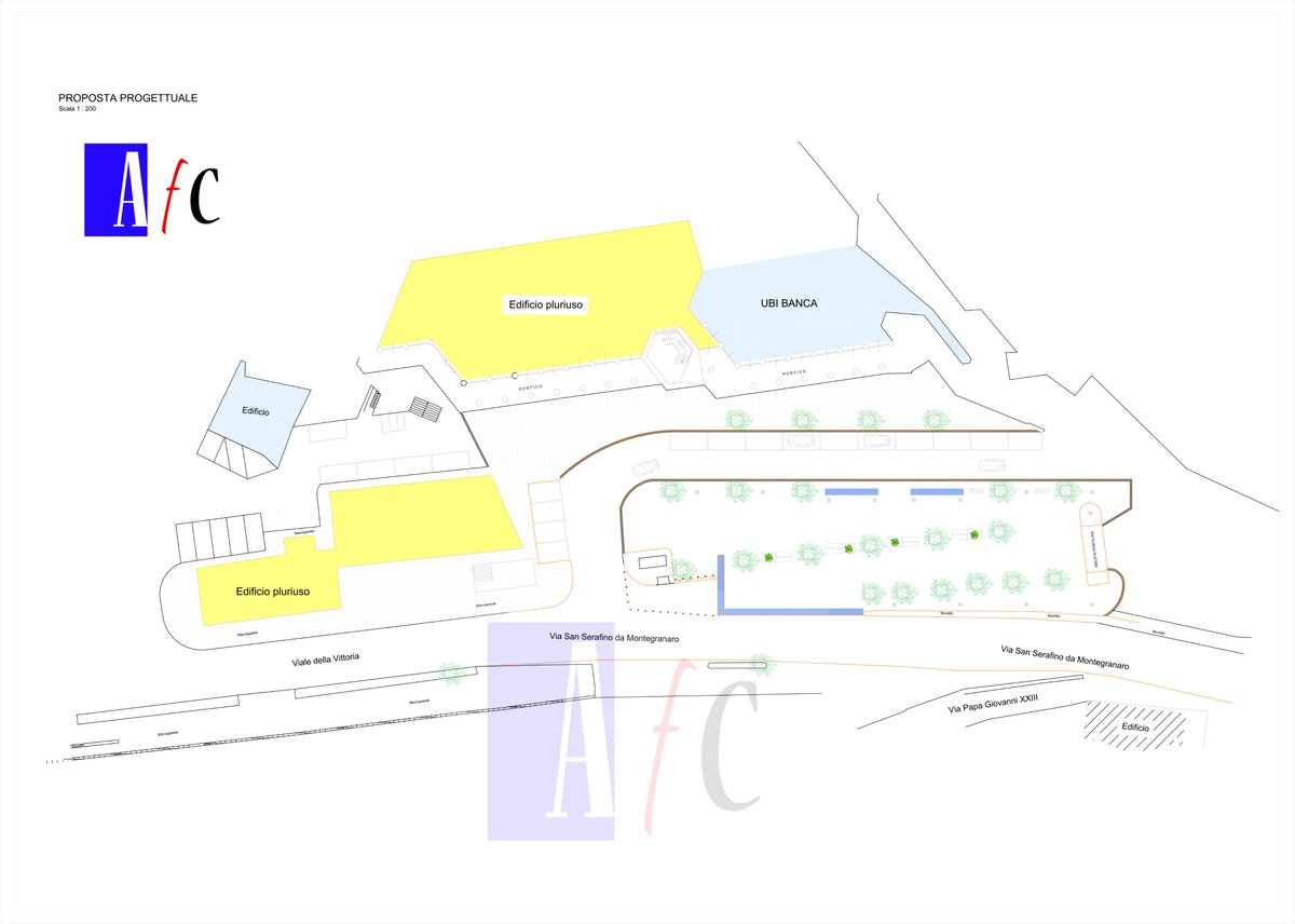 ArchFc17's tweet photo. Progetto "Nuovo Piazzale Leopardi" per il Comune di Loro Piceno (MC).
"Il tutto parte dall'idea di riqualificazione generale degli spazi del Piazzale Leopardi del Comune di Loro Piceno in modo da valorizzare gli elementi già esistenti..."
#ArchFc 
#Architettura https://t.co/A2m1WkeFQ5