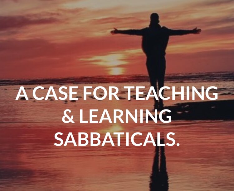 hintondm's tweet photo. Do you think we (@unibirmingham and @UoB_HEFi) can lead the UK #HigherEducation sector and pioneer #Teaching focused #sabbaticals? #valuingteaching #leadership #SubjectTEF #awesomeness. @digisim challenges the sector to consider and act https://t.co/24V4YqYgQN https://t.co/g7M2RsUkbQ