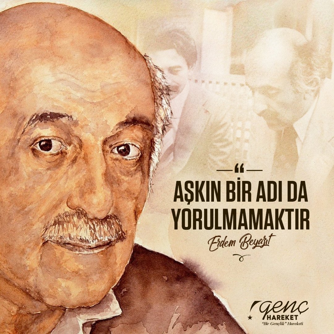 "Aşkın bir adı da yorulmamaktır."

Erdem Bayazıt

Şair Erdem Bayazıt'ı Rahmetle Anıyoruz

#ErdemBayazıt #2008 #şiir #şair #yazar #meveracılar #istanbul #kahramanmaraş #yedigüzeladam