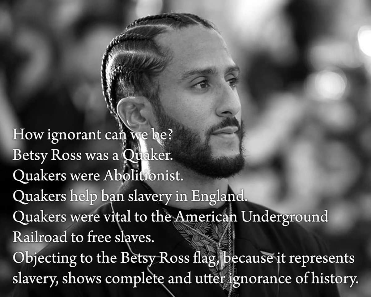clbarker79's tweet photo. @Kaepernick7 Just going to leave this right here for you....It is better to remain silent and be thought a fool than to speak and to remove all doubt. https://t.co/oRjAwngi7c