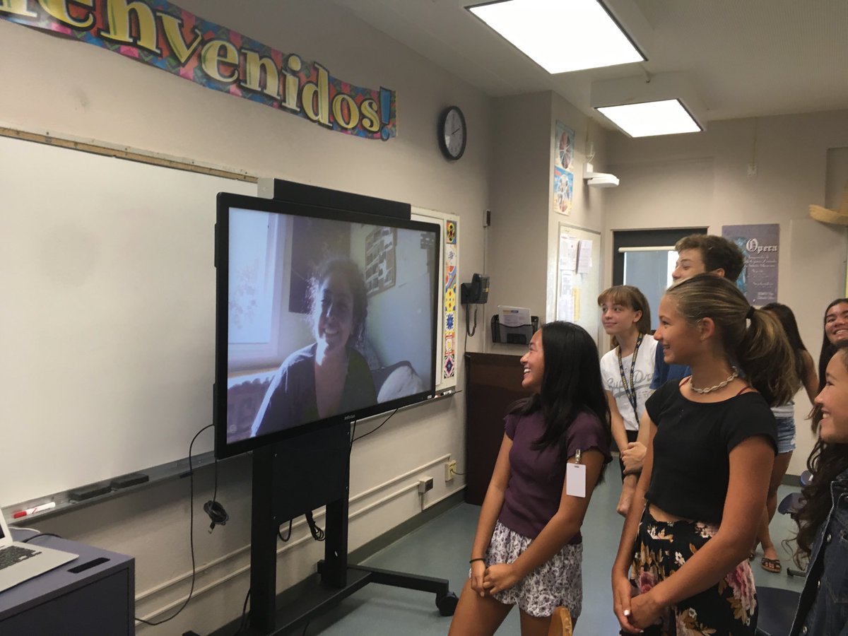 Mahalo to ⁦<a href="/NaTakallam/">NaTakallam</a>⁩ for providing our ⁦⁦<a href="/PunahouSchool/">Punahou School</a>⁩ students with yet another opportunity to better understand their world through personal connection.