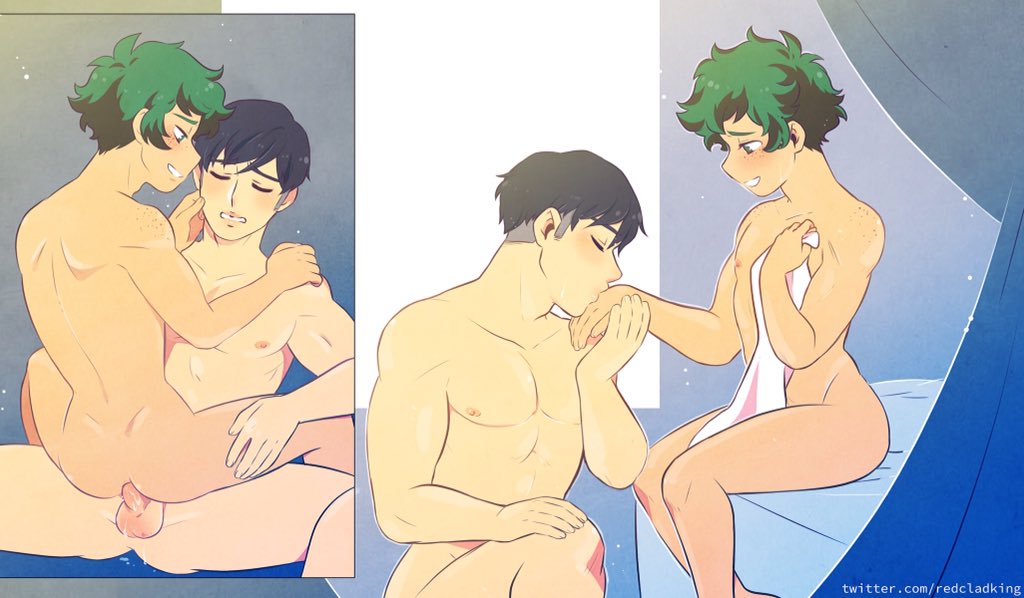 redcladking's tweet photo. Get you a man that can please your penis AND your heart~💙💚 I was thinking of the fantasy AU and a knight Iida dating a peasant Deku and treating him like a prince and I lost my shit!
#myheroacademia #bnha #緑谷出久 #飯田天哉 #deku #iideku https://t.co/WmKrOMCocr