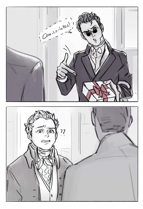 The 1800s deleted scene is such a gem #goodomens 