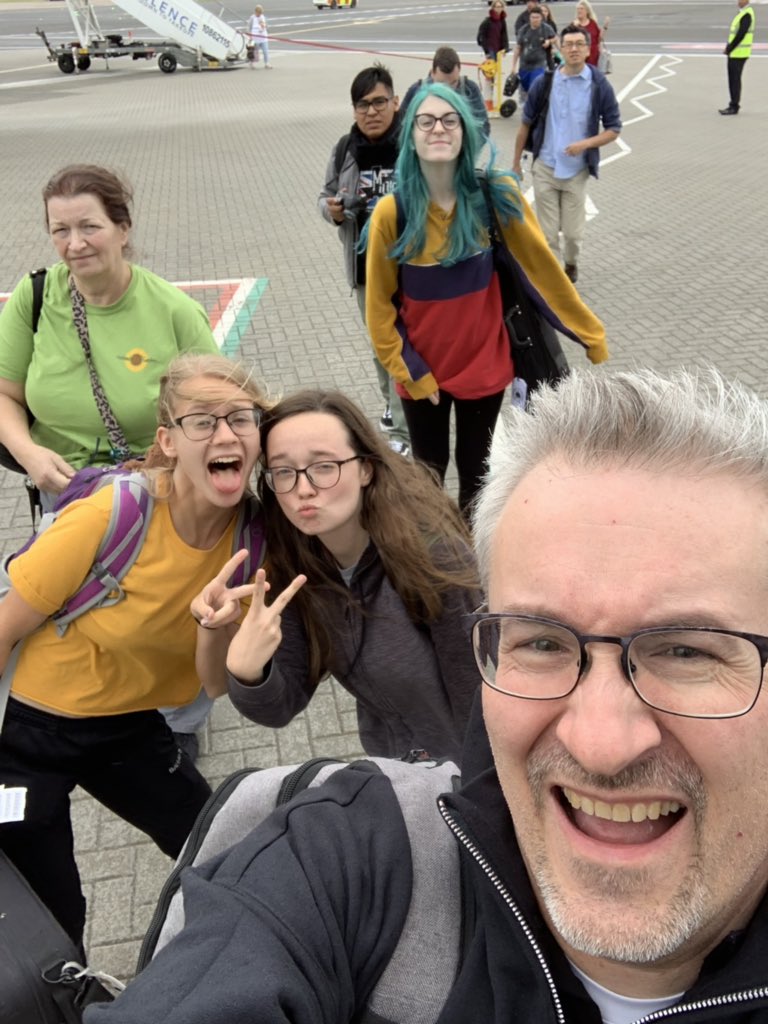Mojo_Orchestra's tweet photo. We have ARRIVED IN SCOTLAND!! Thank you for your continued prayers of support! We are ready to impress! #MojoInScotland #SBFestival #SatinStrings https://t.co/5UH7O0bJT5