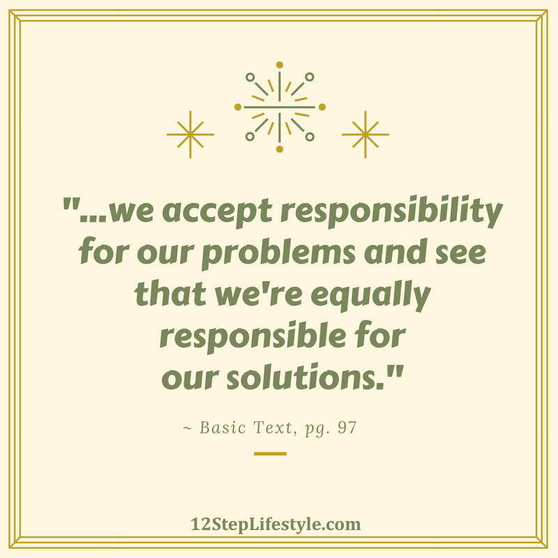 12StepLifestyle's tweet photo. Said another way: "If I'm not the problem, there is no solution".

Happy Friday!

#12StepLifestyle
#odaat #drugaddiction #alanon #recovery #sober #sobriety #addiction https://t.co/QxPhTYz4QK