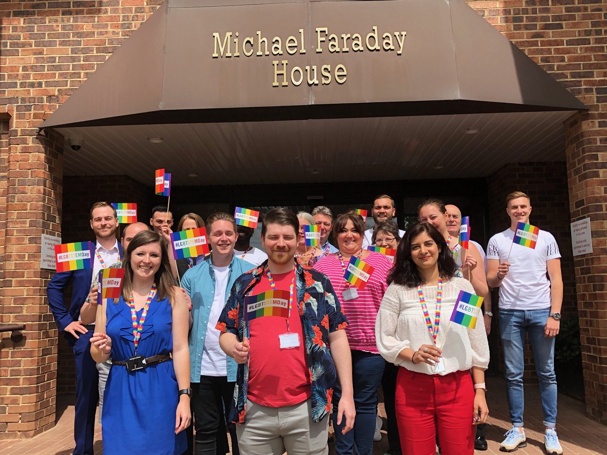 Beardy_58's tweet image. Proud to support #LGBTSTEMDay at @TheIET today!