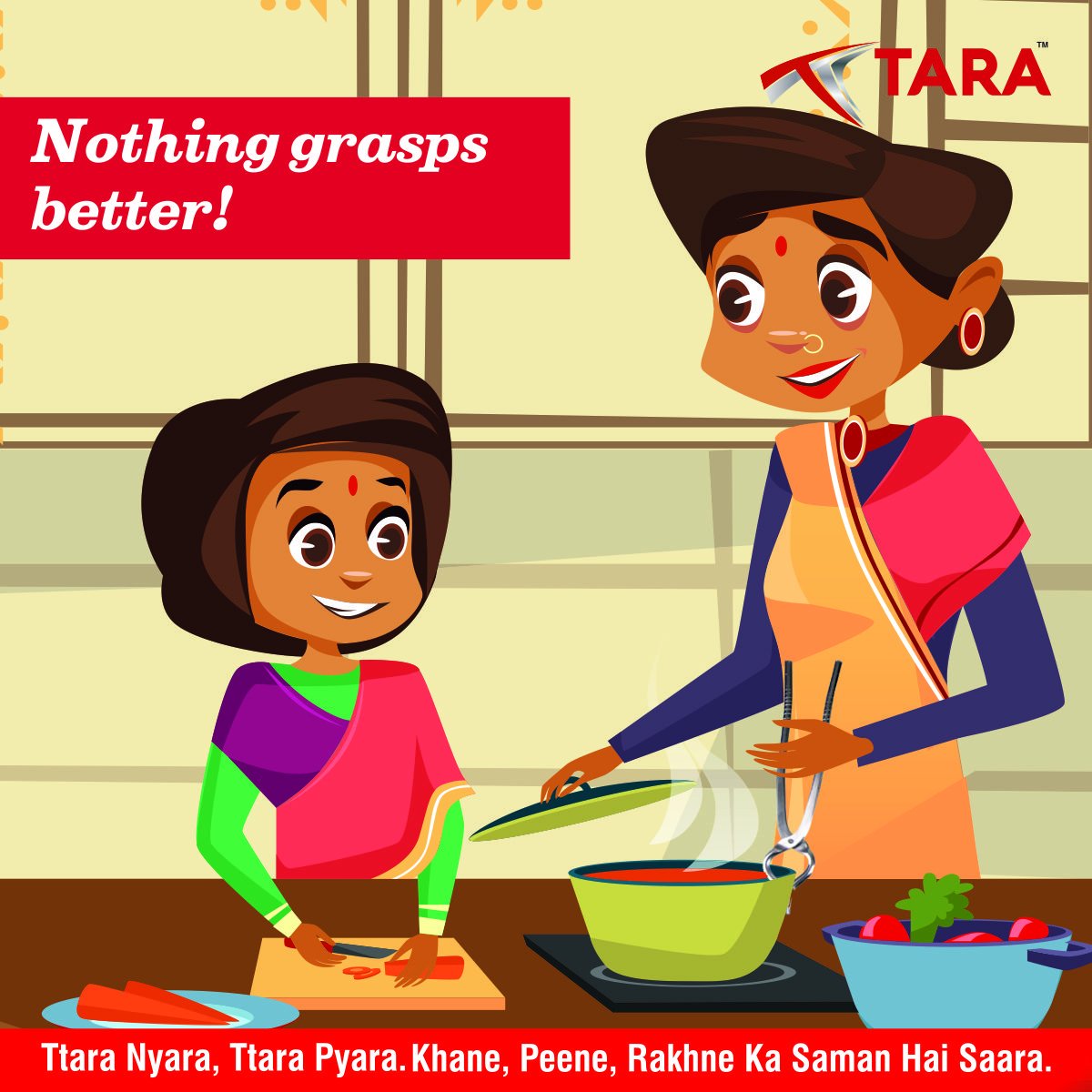 TtaraHomes's tweet photo. Our Tongs,"Pakkad" has a perfect grip &amp; easy to hold arms and is a must-have for every kitchen.
#Ttara #TtaraHomes #kitchen #Food https://t.co/U2BKb6M2AM