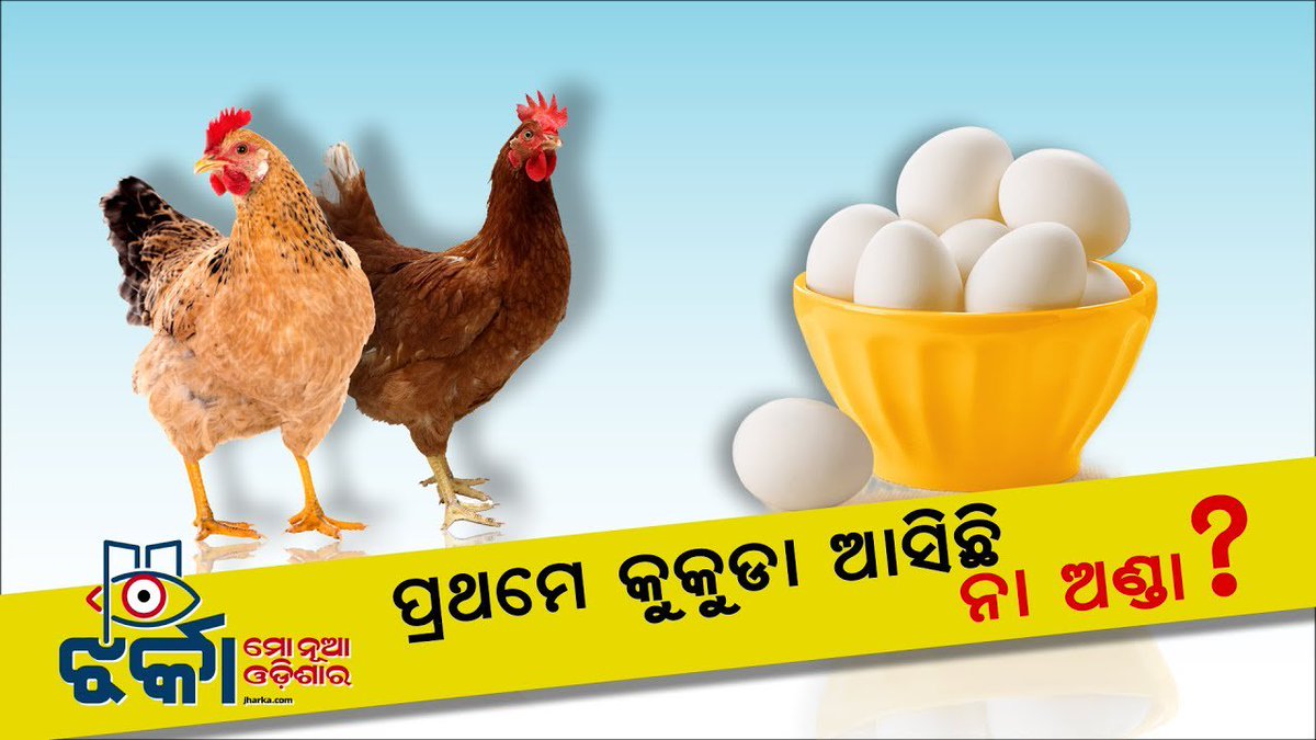 JharkaOdisha's tweet photo. Prathame Kukuda Asichhi na Anda || ପ୍ରଥମେ କୁକୁଡ଼ା ଆସିଛି ନା ଅଣ୍ଡା
#ChickenorEgg #WhoCameFirst #Mystery #Interesting #Facts
Full Video:https://t.co/iHIttRDlls https://t.co/f9wi2DDrym