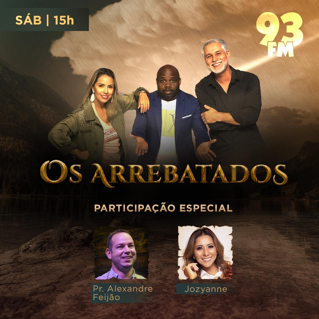 #OsArrebatados

Amanhã no programa Os Arrebatados vamos receber o pastor <a href="/pralexandreCER/">pralexandrereobote</a> e a cantora <a href="/JozyanneOficial/">J O Z Y A N N E</a>.

E o tema vai dar o que falar!!! 
Falar o que der na telha é coisa de Arrebatado?