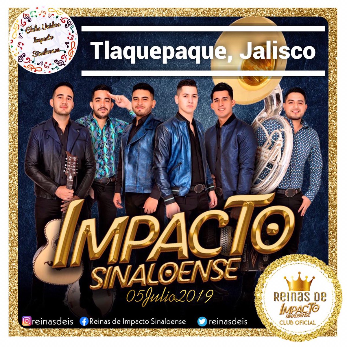 CoolVianey's tweet photo. 🔴ATENCIÓN🔴 
👉🏼Hoy 0⃣5⃣ De Julio llega al
#Palenque en #Tlaquepaque #Jalisco 🤠💕👌🏼
🎶Impacto Sinaloense🎶
🔴¡No puedes perdértelo!
@impactosin @reinasdeis @clubs_impacto https://t.co/m2GzeBuzdN