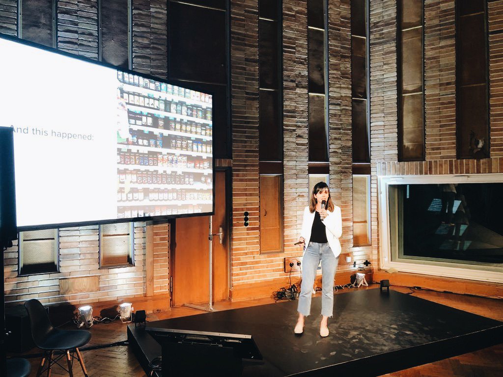 SamplerBusiness's tweet photo. Yesterday, @MarieChevy did a talk at #TechOpenAir in Berlin where she got to share Sampler's experience working with brands like @Loreal, @Henkel and @Unilever and why she supports the recent shift from selling a product to selling a brand experience. #TOA2019 https://t.co/tF2YtXUQ51