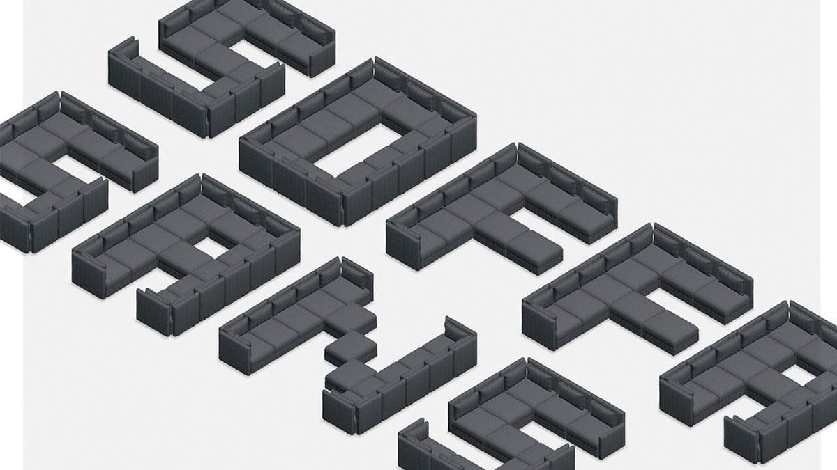 Ikea, ¿de verdad era necesario crear una tipografía a partir de sofás? dlvr.it/R7shJD vía <a href="/graffica_info/">Gràffica</a>