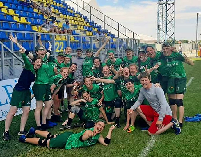 IRELAND WOMEN ARE IN THE FINAL OF THE EUROPEAN ULTIMATE CHAMPIONSHIPS 2019

<a href="/IFDA_Scores/">Irish Ultimate Results</a> @20x20_ie <a href="/iresport/">Irish Sport</a> #CantSeeCantBe #IrishUltimate #IrishWomensUltimate #EUC2019 #RoleModels #PlayLikeAGirl