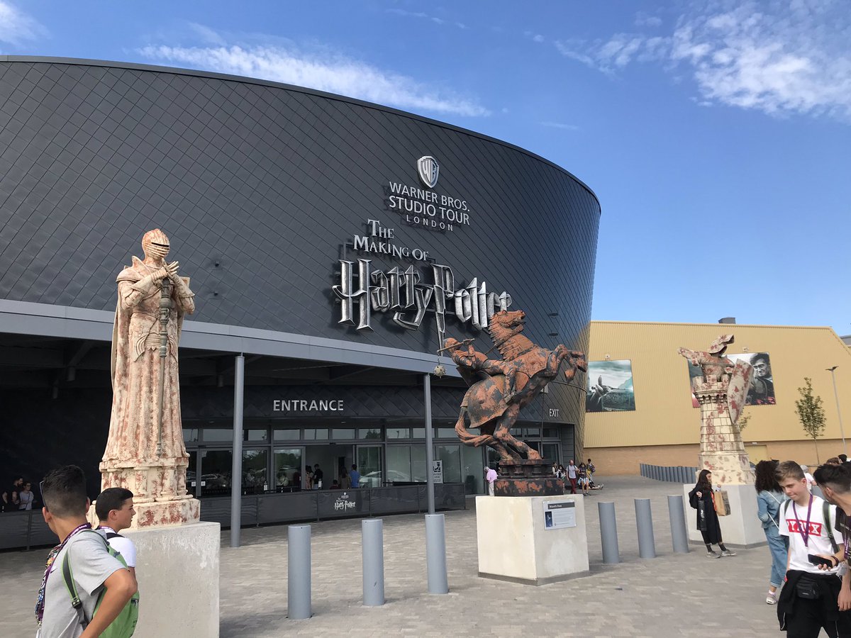 About to jump into the Harry Potter tour here in London!!