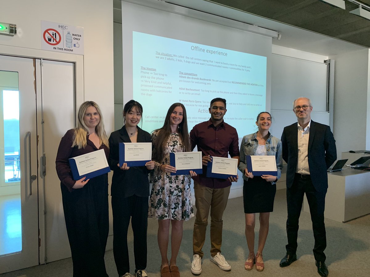 Vincent Fraitot (@vincentfraitot) on Twitter photo Impressive #DigitalMarketing Plans done in just 2 weeks by the young and talented international participants of the #MarketingforDigitalEra Summer School Program <a href="/HECParis/">HEC Paris Business School</a> .
They worked on FILA, The Hoxton hotel, The Body Shop and Parfums Christian Dior Impressive #DigitalMarketing Plans done in just 2 weeks by the young and talented international participants of the #MarketingforDigitalEra Summer School Program <a href="/HECParis/">HEC Paris Business School</a> .
They worked on FILA, The Hoxton hotel, The Body Shop and Parfums Christian Dior