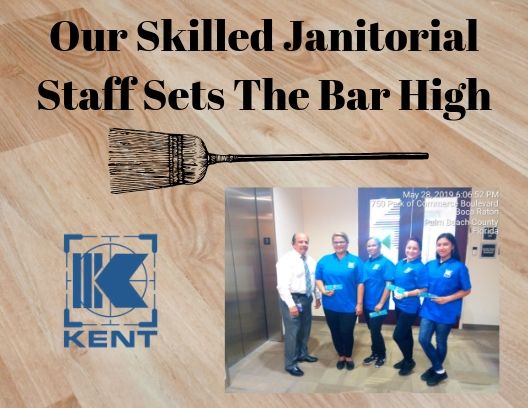 KentOfficers's tweet photo. Here is our Boca Raton Janitorial crew receiving movie tickets as a reward for their great performance. They continue to uphold the Kent name and make us proud! #KentServices #KentSecurity #Janitorial #Reward https://t.co/JB18CLTnVm