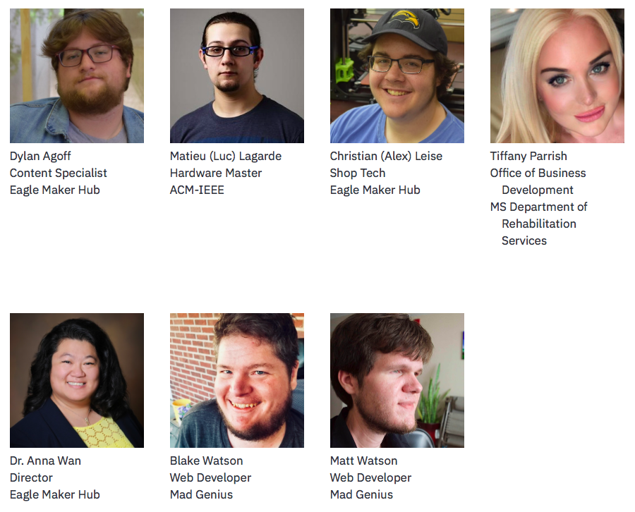 EagleMakerHub (@eaglemakerhub) on Twitter photo hackability.camp is days away! Campers check-in July 7! Special thanks to guest speakers <a href="/blakewatson/">Blake Watson @bw@social.lol</a> and <a href="/mateowatson/">Matt Watson</a> from <a href="/madgsocial/">Mad Genius</a> on web development, <a href="/tiffparrish/">Tiffany Parrish</a> from <a href="/MSDeptofRehab/">MS Department of Rehabilitation Services</a> on independent living, Ramey House from Mobility Medical, and many more from USM! hackability.camp is days away! Campers check-in July 7! Special thanks to guest speakers <a href="/blakewatson/">Blake Watson @bw@social.lol</a> and <a href="/mateowatson/">Matt Watson</a> from <a href="/madgsocial/">Mad Genius</a> on web development, <a href="/tiffparrish/">Tiffany Parrish</a> from <a href="/MSDeptofRehab/">MS Department of Rehabilitation Services</a> on independent living, Ramey House from Mobility Medical, and many more from USM!