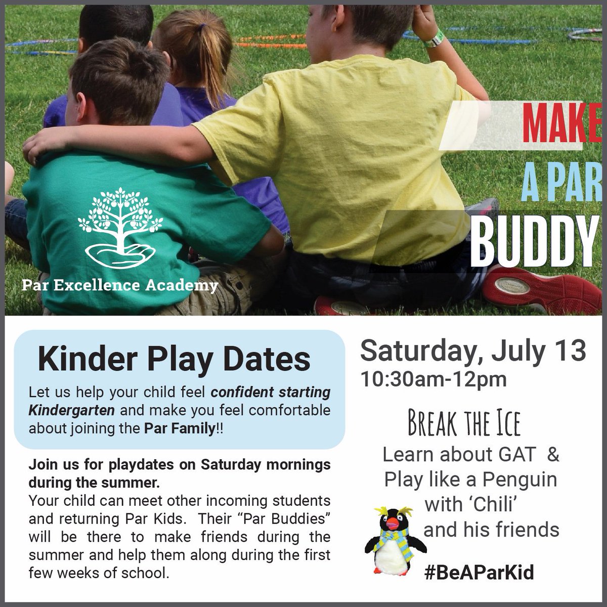 ParExAcademy's tweet photo. Kindergarten Enrollment for next year is still open, but spaces are filling up quickly so be sure to enroll your child today! #beaparkid #BeAParParent #chooseexcellence #choosekindness #schoolchoice #parexcellenceacademy https://t.co/Waj0uaB2MH