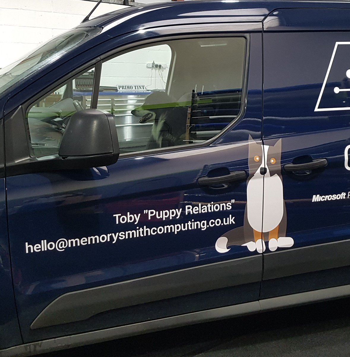 LeaCLEAR_Signs's tweet photo. May we introduce you to "Phil - The Tech Wizard" and "Toby - In Puppy Relations" from Memory Smith Computing, Verwood.
Eye catching vehicle graphics are a sure fired way of getting your business noticed!!
https://t.co/3NT1plTtjm 01202 982 317 https://t.co/Ucyo0Hv5El