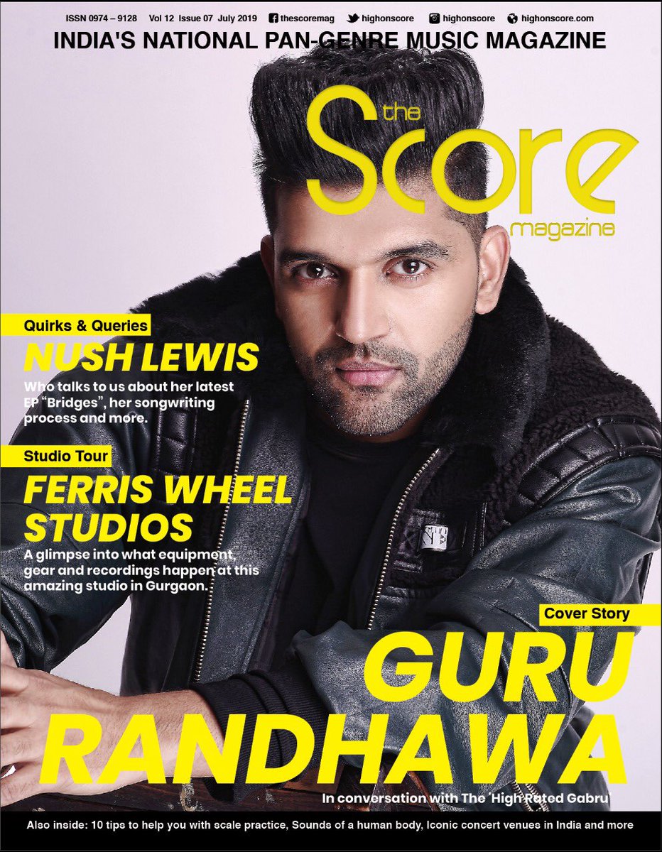 highonscore's tweet photo. July 2019 issue features the super amazing rockstar @GuruOfficial on the cover! Lots of exciting articles and interviews in this issue. Head to our website to read the full issue: https://t.co/UVop2CrPWC #highonscore #thescoremagazine #national #pangenre #musicmagazine https://t.co/Q3Hp6vOyaS