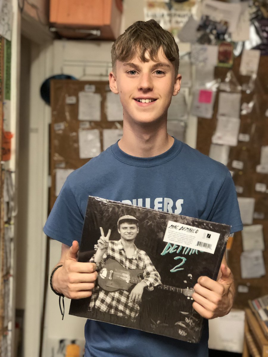 spillersrecords's tweet photo. I’ve had a great week doing work experience at Spillers! This is ‘2’ by #MacDemarco, one of my favourite albums of all time. https://t.co/nUeKjzGOWL