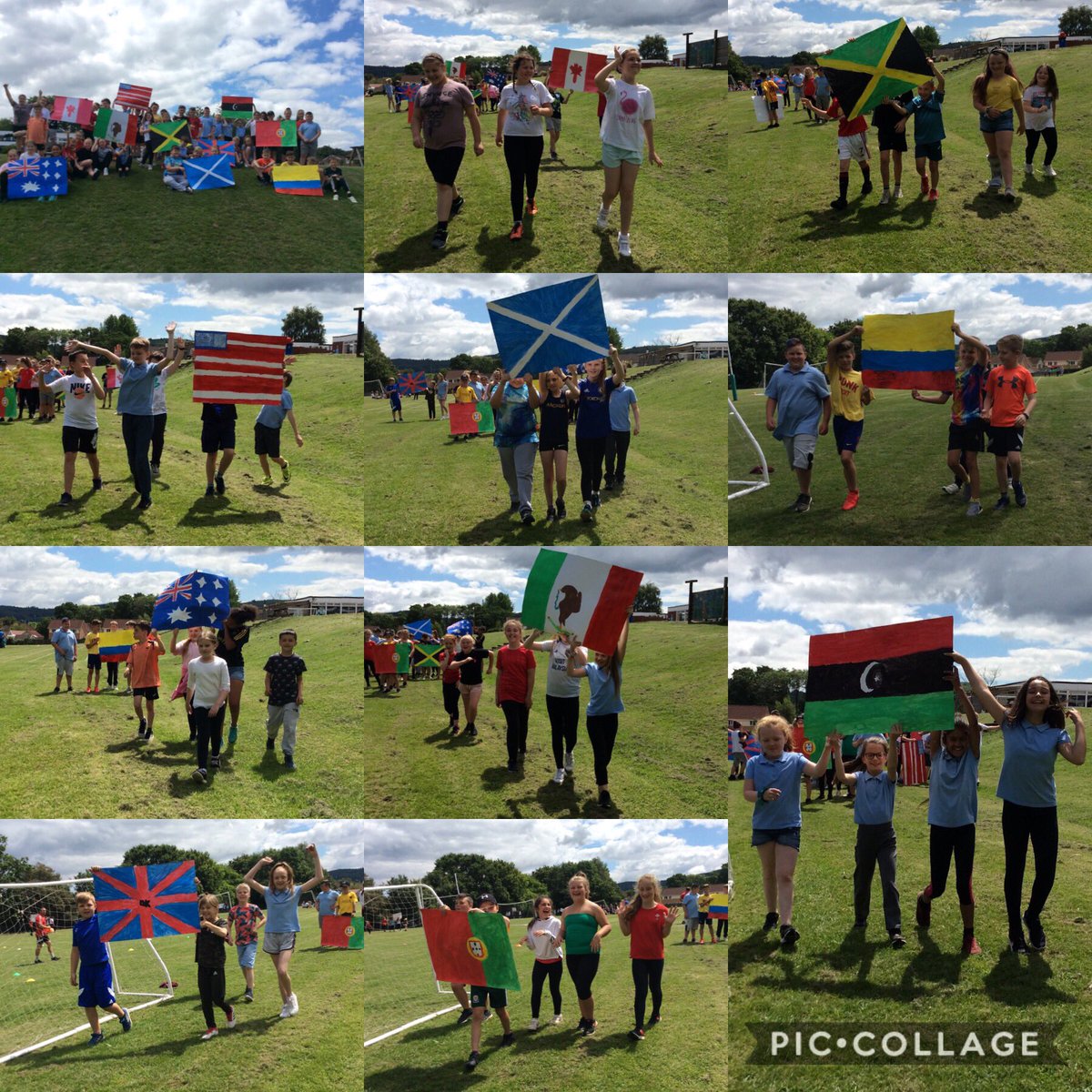 Plasyfelin's tweet photo. Year 5 have been competing in the βPlasylympicsβ as part of their topic Champions. #lapofhonour #plappe #plapc10 #plapc11 π₯π https://t.co/d9InK8r7RW