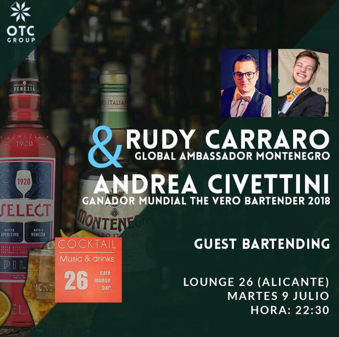 barmansCV's tweet photo. El próximo martes en Alicante:
17.30 en Mauro Place to be, presentación de "The vero bartender" y master class Select aperitivo.

Y a las 22.30 en Lounge 26 guest bartending de Rudi Carraro y Andrea Civettini.

#NoTeLoPuedesPerder #BarmansCV #Fabe2019 https://t.co/b1inGry2us