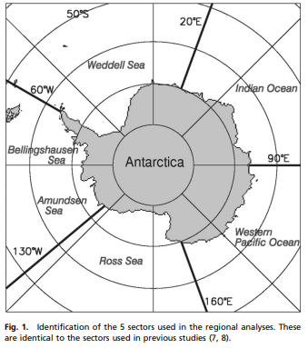 wef's tweet photo. Antarctica lost sea ice four times the size of France in three years https://t.co/1tKONEbd2n #environment https://t.co/6CNYdx1czK