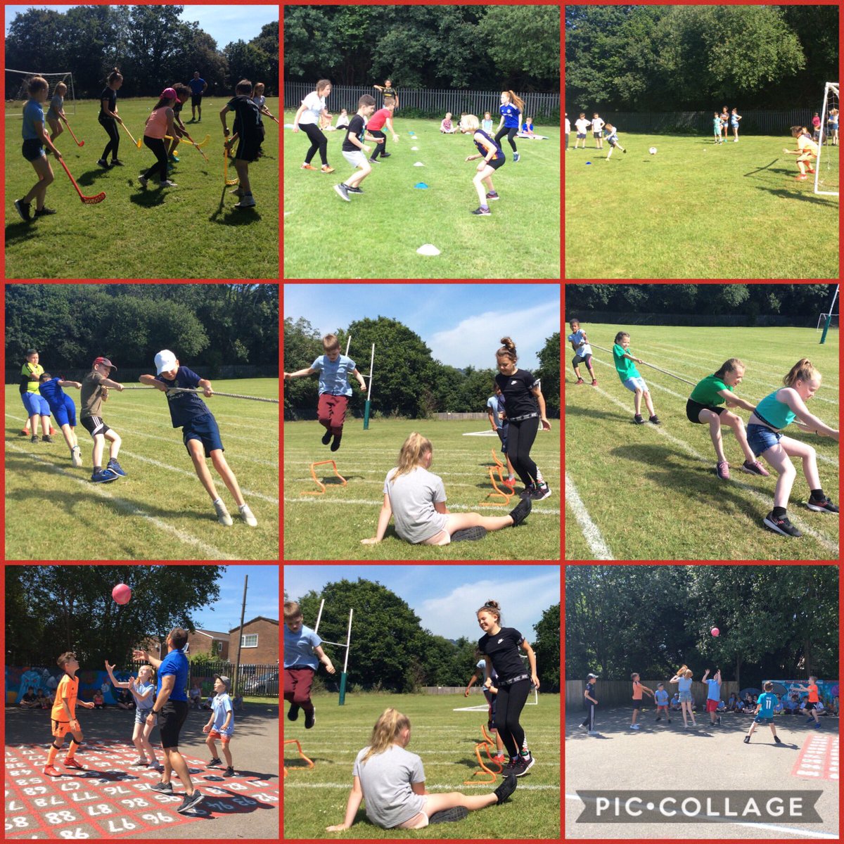 Plasyfelin's tweet photo. Year 5 competing in their chosen sporting events this week #plappe #plapc10 #plapc11 π https://t.co/DoxV6TYG8H