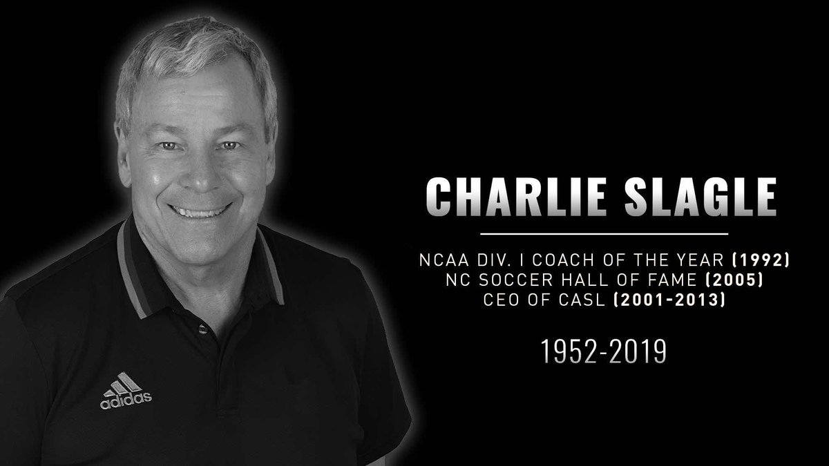 Last night we honored NC soccer legend Charlie Slagle, who passed away this week at 67, with a moment of silence. 

Soccer in this state as we know it would not have been possible without Charlie, and we look forward to honoring him again ahead of tonight's <a href="/TheNCCourage/">NC Courage</a> match.