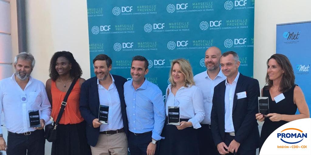 Le réseau <a href="/DCFMarseille/">DCF Marseille</a> a récompensé PROMAN pour sa #croissance et son développement commercial.
Nous dédions ce trophée à l'ensemble de nos collaborateurs qui travaillent chaque jour pour le rayonnement de PROMAN.