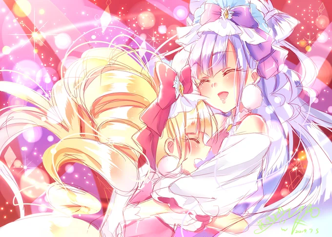 遅れた…!!ワンドロ900回おめでとうございます✨残り3ヶ月出来るだけ参加させて頂きます!!✨
#プリキュア版深夜の真剣お絵描き60分一本勝負 