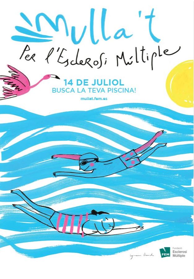 ajsantcugat's tweet photo. 📢El proper 14 de juliol Mulla't per l'Esclerosi Múltiple a la piscina municipal del Parc Central de #SantCugat 
A partir de les 11h habilitarem carrils per sumar metres i a les 12:30h farem un salt multitudinari. No hi faltis i #mullatperlesclerosi!

🏊🏼‍♀️🏊🏼‍♂️https://t.co/ATmxZRVMBx https://t.co/Mb0OnYFZk6
