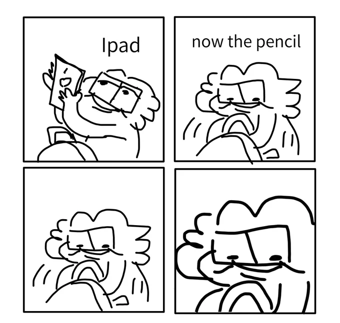 Dumbass buys an ipad 