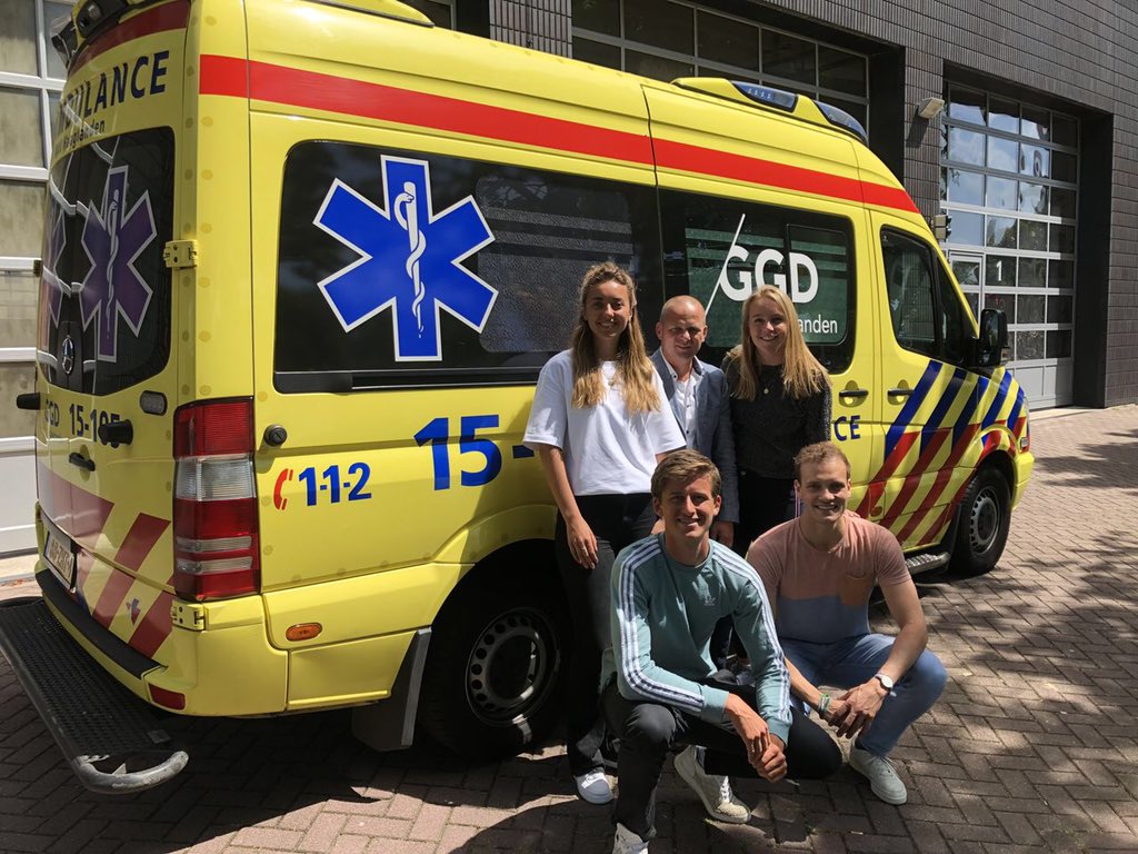 Vandaag ronden 4 studenten van de van de klinisch technologie van de TU hun onderzoek saturatie meten bij koude af met de presentatie en verdediging.  
Dit onderzoek hebben ze bij de Ambulancezorg uitgevoerd. 

tudelft.nl/2019/3me/juli/…