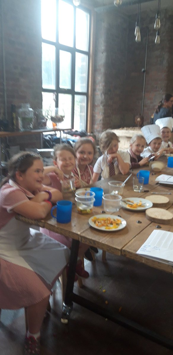 Class 3 had a super time at the Saddleworth cookery school today