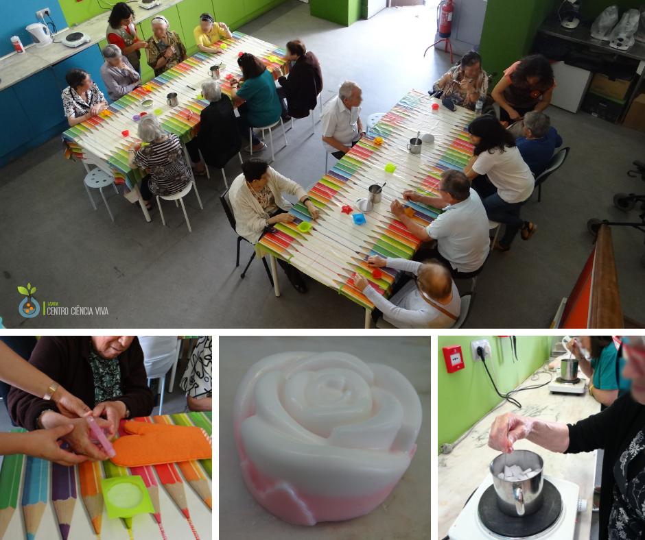 CCVTavira's tweet photo. SABONETES DE GLICERINA | 04.Julho.19 | CCVT
O #saber não ocupa lugar e nunca é tarde para #aprender. Ontem, tivemos a visita de alguns utentes do Centro Social e Paroquial de Santa Maria - #Tavira, que aprenderam como se fazem sabonetes de #glicerina.
#terceiraidade #verão19 https://t.co/PxMbRWxMck