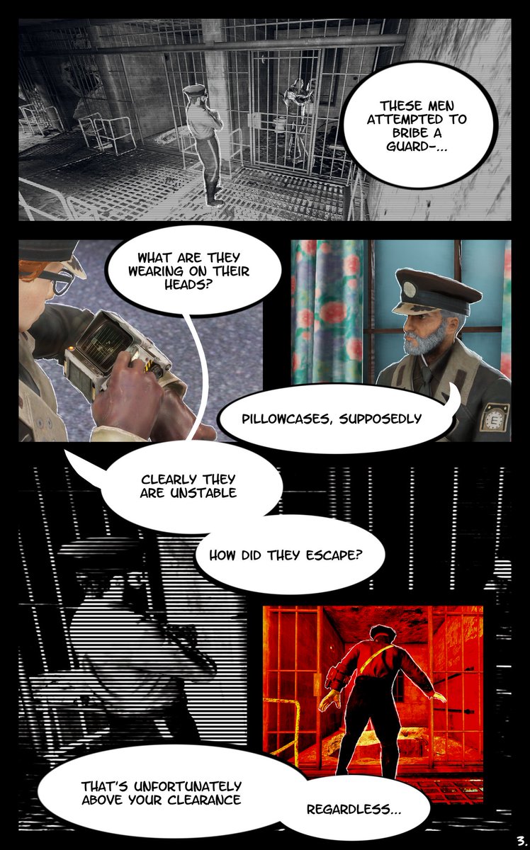 SGang76's tweet photo. And Now for the moment you have all been waiting for!  
              Presenting :
       The Sack Head Gang  
      A fan comic for #Fallout76 
@BethesdaStudios @LadyDevann @LoneVaultWander https://t.co/I6ivwEghIO