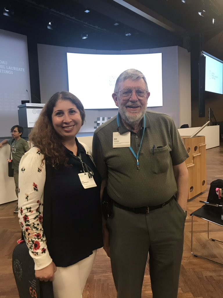 Gretik_'s tweet photo. Chance meetings at the Lindau meeting. Not only black holes, but also lives can collide and change forever! @lindaunobel #LINO2019 @ViolaBauernfei1 Dear friends, you will be missed! ☀️☀️☀️☀️☀️☀️☀️ https://t.co/ZWudWKD3TV