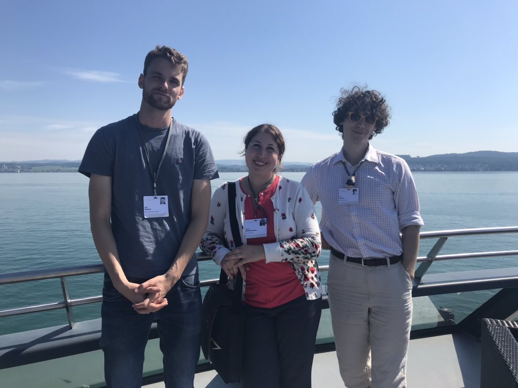 Gretik_'s tweet photo. Chance meetings at the Lindau meeting. Not only black holes, but also lives can collide and change forever! @lindaunobel #LINO2019 @ViolaBauernfei1 Dear friends, you will be missed! ☀️☀️☀️☀️☀️☀️☀️ https://t.co/ZWudWKD3TV