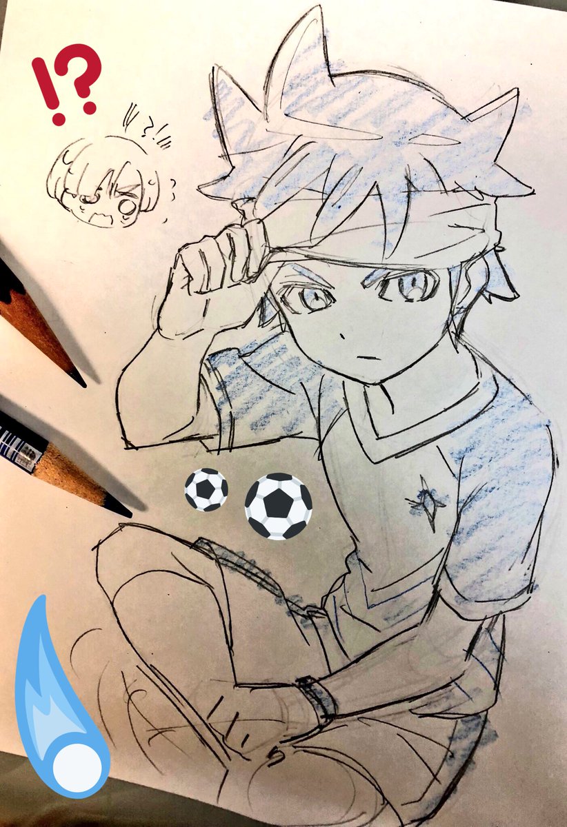 ねむ イナイレ37話 原画で参加しました ありがとうございました Kto Ty