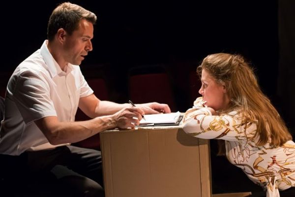 MyTheatreMates's tweet photo. ‘The point of the play is still relevant’: Written by #AnthonyNeilson &amp; directed by #ImogenBeech, #TheCensor at @TheHopeTheatre is as much a ‘battle’ as a dialogue between ideologies regarding the nature of sex itself, says @Michael30517721 ★★★★ https://t.co/pJQHnKOl3Y https://t.co/I81T8ti4OV