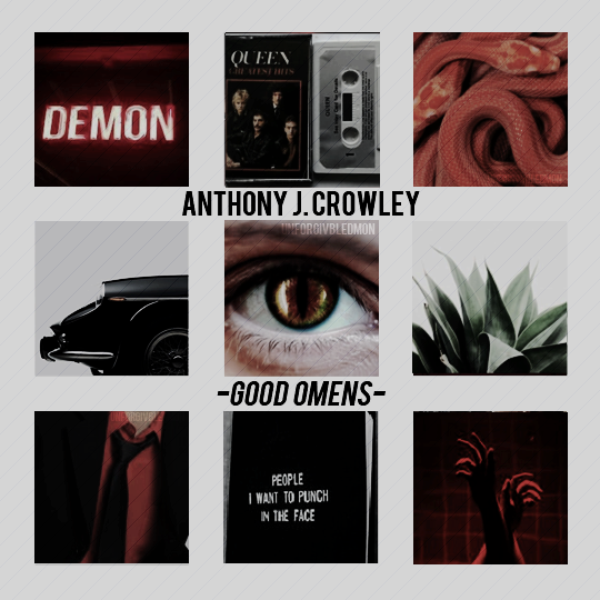 ⠀⠀⠀⠀⠀࿐ ࿔*･ﾟ𝑨𝑵𝑻𝑯𝑶𝑵𝒀 𝑱. 𝑪𝑹𝑶𝑾𝑳𝑬𝒀

           ❛ɪ ᴡᴏn'ᴛ ʙe ғᴏrɢiven. ɴᴏᴛ ever. ᴛʜaᴛ·s ᴘarᴛ ᴏғ a ᴅeᴍon's ᴊᴏʙ ᴅesᴄriᴘᴛiᴏn. ᴜnғᴏrɢiᴠaʙʟe. ᴛʜaᴛ's ᴡʜaᴛ ɪ aᴍ.❜

     ⊱┇Rol med/ext | #GoodOmens 
     ⊱┇Abierto a tramas
     ⊱┇¿↻﹢♡?