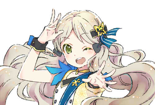 「仕事じゃないけど、ミリオン4thのコール本のロコさんも描きました。
以前、ロコさ」|飯塚晴子🍎HARUKO IIZUKA🪷のイラスト