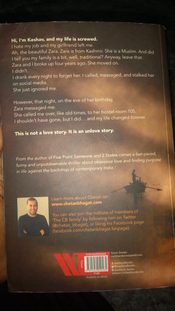 AbishekSvel's tweet photo. @chetan_bhagat amazing work sir. Luved, funned, thrilled......
#best_book https://t.co/Lcvr2XZjmD
