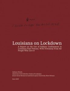 solitarywatch's tweet photo. ICYMI: Groundbreaking New Report Exposes Impact of Solitary Confinement in Louisiana State Prisons https://t.co/3yfnW5I5LZ https://t.co/hGKAdPYztf