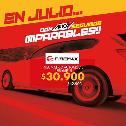 Auto7_Chillan's tweet image. 🚗Y tu vehículo ¿Es imparable?. Con los neumáticos de #Auto7, ¡¡¡mayor seguridad!!!. Aprovecha nuestras ofertas. 🏁