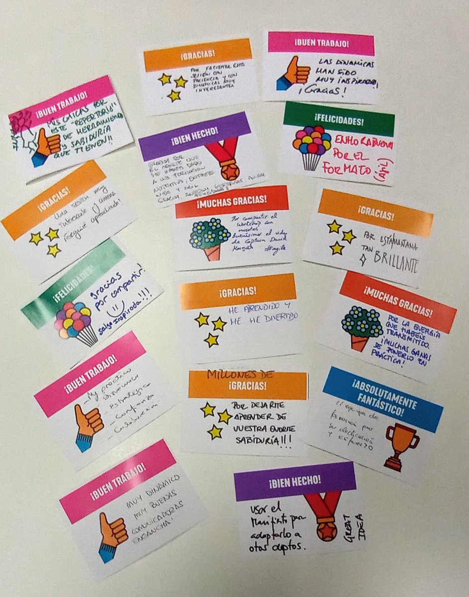 gertrudis's tweet photo. @Tecnofor: momentos de nuestro taller de #agileparaRRHH donde reinó la curiosidad, motivación, aprendizaje y trabajo en equipo a través de dinámicas basadas en #LSP, #Learning3 y #Management3. Muchas gracias a todos los participantes por esos Kudos que nos motivan a seguir 😁😘😘 https://t.co/HJtKlBYVPQ