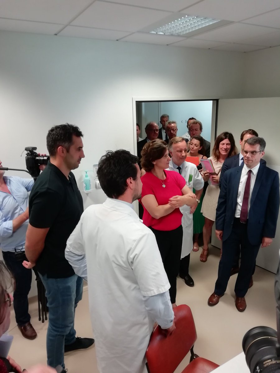 La ministre des sports Roxana Maracineanu est à l'hôpital de Purpan pour inaugurer la clinique universitaire du sport du CHU de #Toulouse <a href="/actutoulouse/">Actu Toulouse</a>