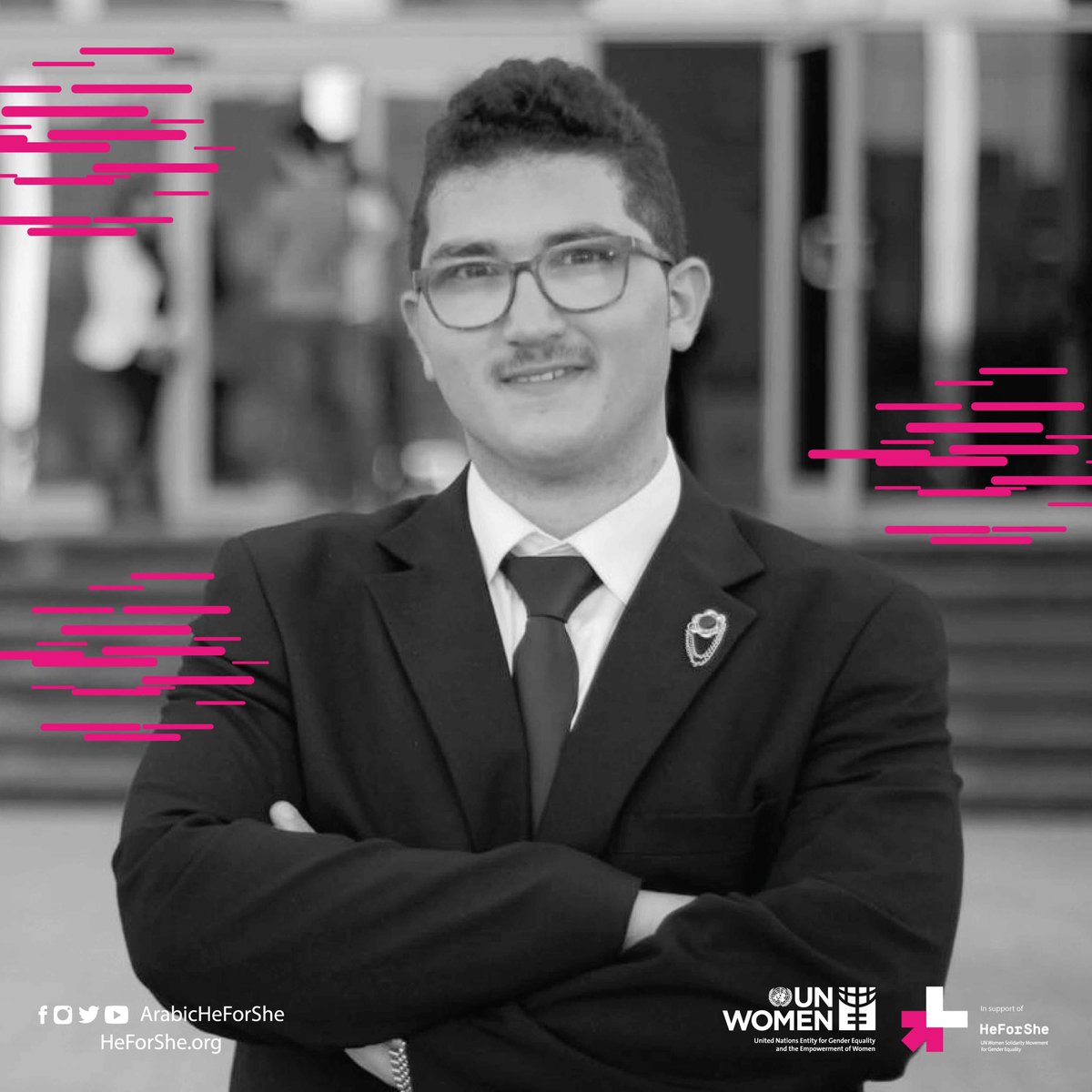 ArabicHeForShe's tweet photo. نحن ندعم المساواة في النوع الاجتماعي، وانتوا كمان بتقدروا تساهموا في صناعة التغير والوقوف على الجانب الصحيح من التاريخ، شاركونا المحادثة 👇

https://t.co/f4I41II75g

#ArabicHeForShe #HeForSheCeremony https://t.co/yowX7vOZUI